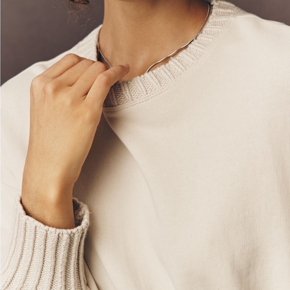 Chic Cream Women's Crop Top - Picture 2 of 8